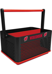 Black Wisconsin Badgers Tailgate Caddy