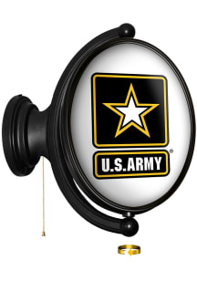 The Fan-Brand Army Original Oval Rotating Lighted Wall Sign