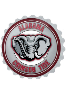 The Fan-Brand Alabama Crimson Tide Al Logo Bottle Cap Sign