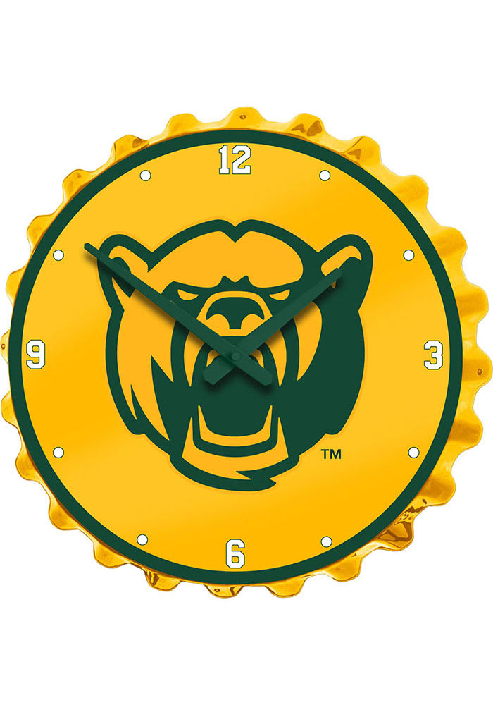 Baylor Bears Logo Bottle Cap Wall Clock