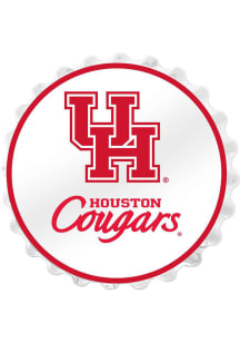 The Fan-Brand Houston Cougars Mascot Bottle Cap Sign