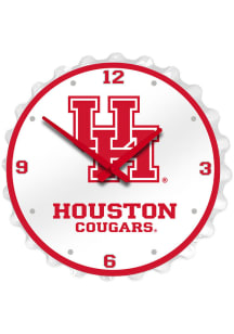 Houston Cougars Mascot Bottle Cap Wall Clock