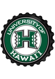 Hawaii Warriors Bottle Cap Sign
