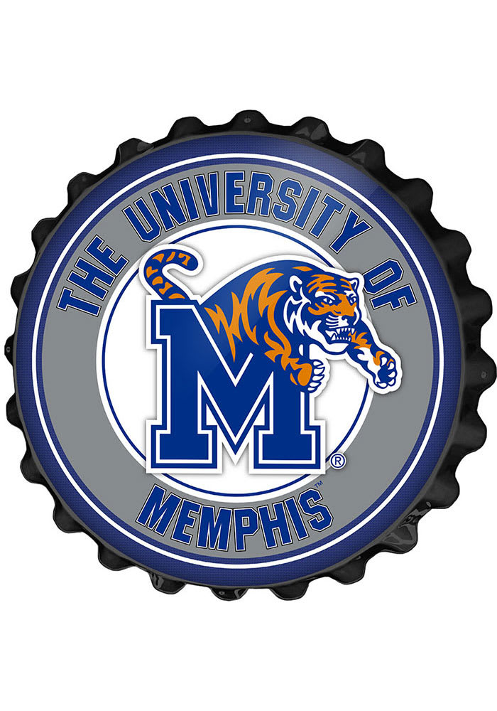 Memphis Tigers Bottle Cap Sign