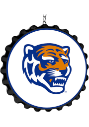 Memphis Tigers Mascot Bottle Cap Dangler Sign