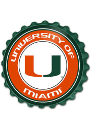 Miami Hurricanes Bottle Cap Sign