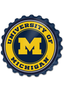 The Fan-Brand Michigan Wolverines Bottle Cap Sign