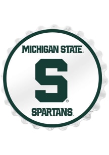 The Fan-Brand Michigan State Spartans Mascot Bottle Cap Sign
