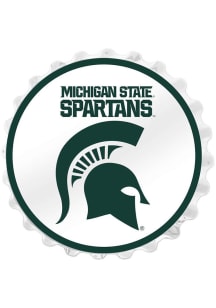 The Fan-Brand Michigan State Spartans Block Bottle Cap Sign