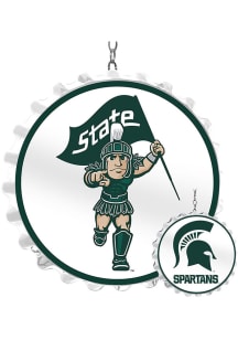 The Fan-Brand Michigan State Spartans Mascot Bottle Cap Dangler Sign