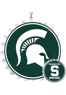 The Fan-Brand Michigan State Spartans Bottle Cap Dangler Sign