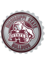 Mississippi State Bulldogs Mascot Bottle Cap Sign