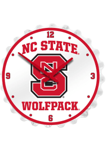NC State Wolfpack Bottle Cap Wall Clock