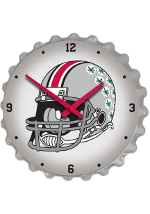 Ohio State Buckeyes Helmet Bottle Cap Wall Clock