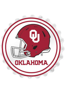 The Fan-Brand Oklahoma Sooners Helmet Bottle Cap Sign