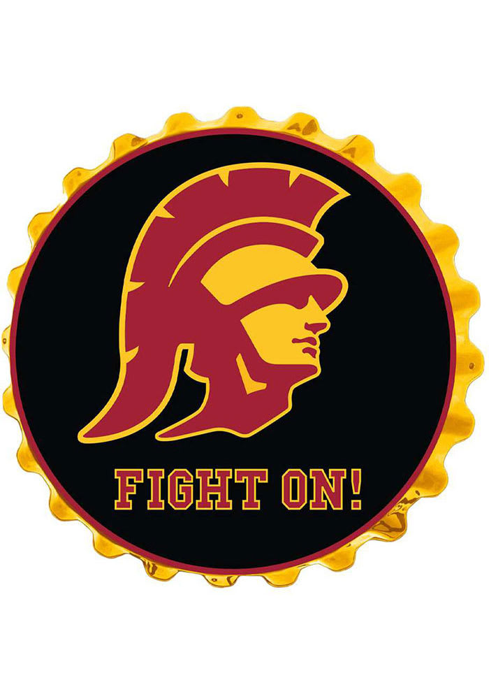 USC Trojans Bottle Cap Sign