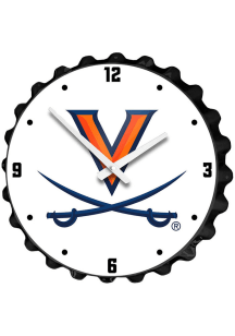 Virginia Cavaliers Logo Bottle Cap Wall Clock