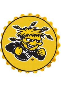 The Fan-Brand Wichita State Shockers WuShock Bottle Cap Sign