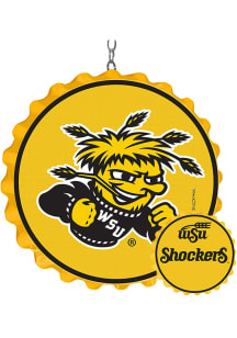 The Fan-Brand Wichita State Shockers Logo Bottle Cap Dangler Sign