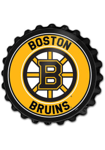 The Fan-Brand Boston Bruins Bottle Cap Sign