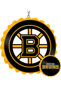 The Fan-Brand Boston Bruins Bottle Cap Dangler Sign
