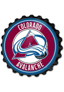 The Fan-Brand Colorado Avalanche Bottle Cap Sign