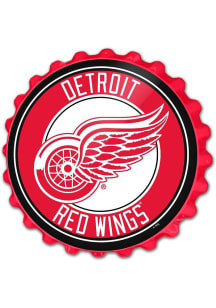 The Fan-Brand Detroit Red Wings Bottle Cap Sign
