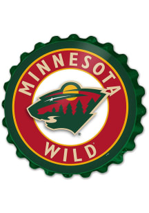 The Fan-Brand Minnesota Wild Bottle Cap Sign