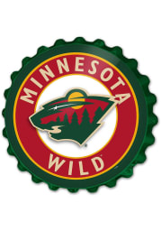 Minnesota Wild Bottle Cap Sign