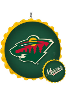 The Fan-Brand Minnesota Wild Bottle Cap Dangler Sign