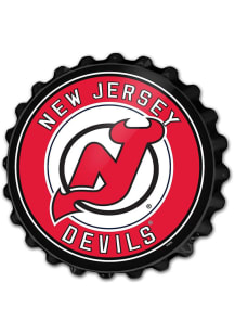 The Fan-Brand New Jersey Devils Bottle Cap Sign