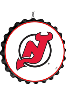 The Fan-Brand New Jersey Devils Bottle Cap Dangler Sign
