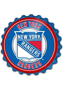 The Fan-Brand New York Rangers Bottle Cap Sign