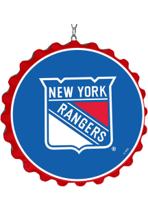 The Fan-Brand New York Rangers Bottle Cap Dangler Sign