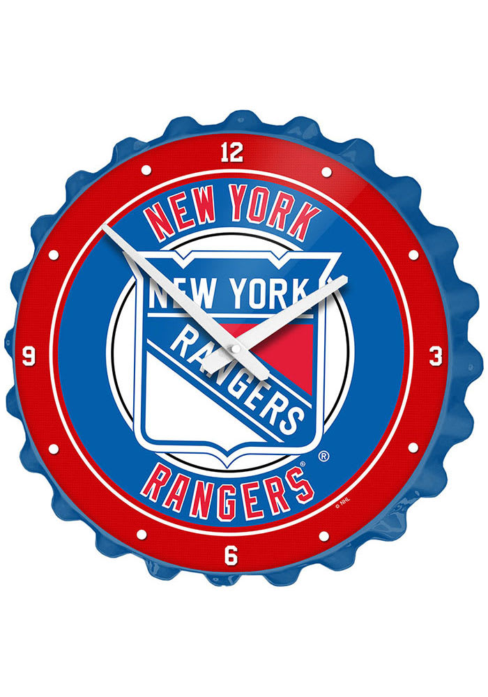 New York Rangers Bottle Cap Wall Clock