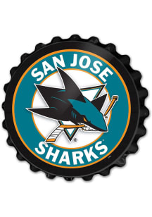 The Fan-Brand San Jose Sharks Bottle Cap Sign