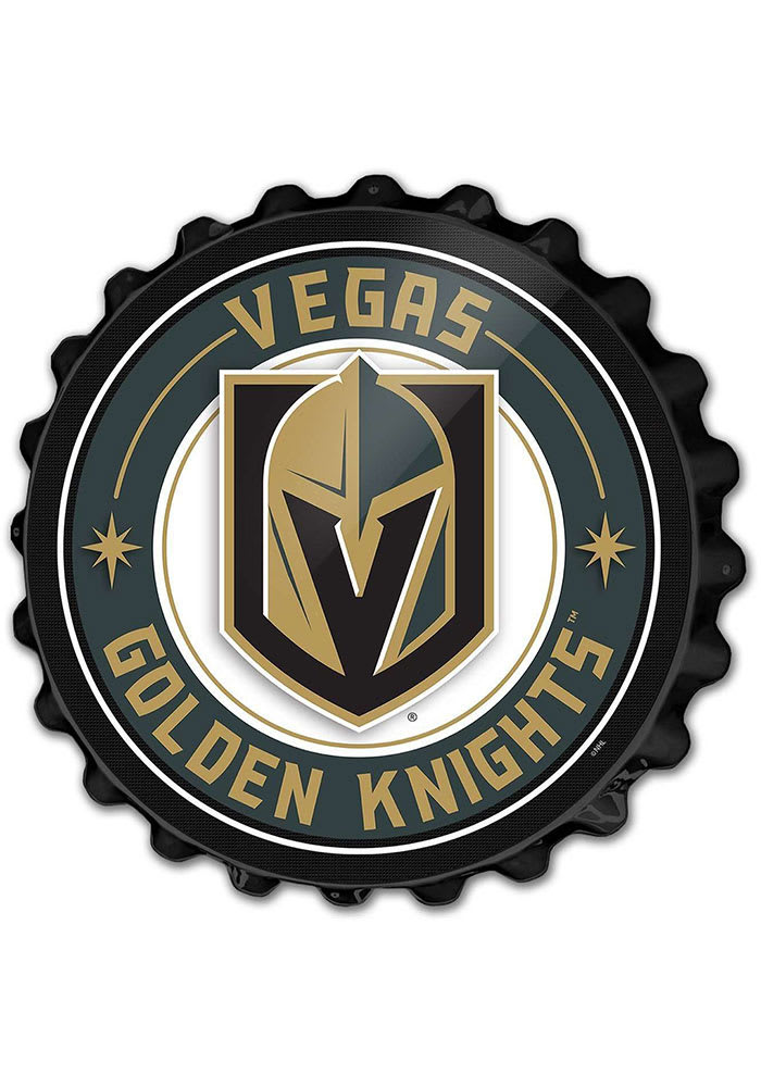 Vegas Golden Knights Bottle Cap Sign