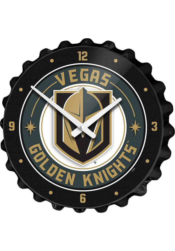 Vegas Golden Knights Bottle Cap Wall Clock