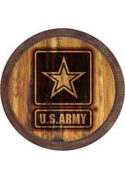 Army Branded Faux Barrel Top Sign