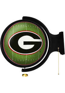 The Fan-Brand Georgia Bulldogs On the 50 Rotating Lighted Wall Sign