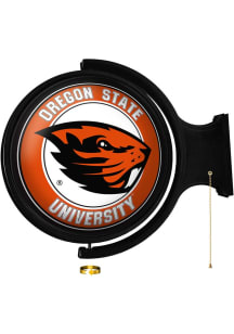 The Fan-Brand Oregon State Beavers Round Rotating Lighted Wall Sign