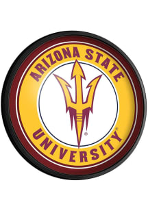 The Fan-Brand Arizona State Sun Devils Round Slimline Lighted Sign