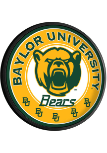 The Fan-Brand Baylor Bears Logo Round Slimline Lighted Sign