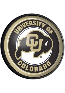 The Fan-Brand Colorado Buffaloes Round Slimline Lighted Sign