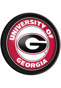 The Fan-Brand Georgia Bulldogs Round Slimline Lighted Sign