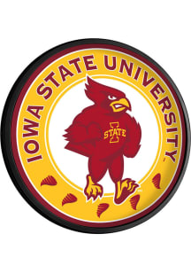 The Fan-Brand Iowa State Cyclones Swoop Round Slimline Lighted Sign