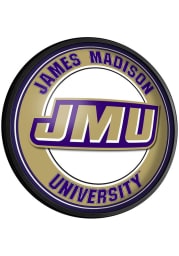 James Madison Dukes Round Slimline Lighted Sign