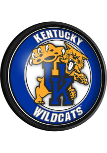 The Fan-Brand Kentucky Wildcats Mascot Round Slimline Lighted Sign
