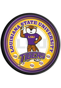 The Fan-Brand LSU Tigers Mascot Round Slimline Lighted Sign