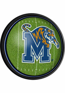 The Fan-Brand Memphis Tigers On the 50 Round Slimline Lighted Sign